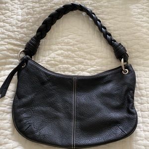 Lauren - Ralph Lauren Genuine Leather Black Bag